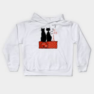 the cure band Kids Hoodie